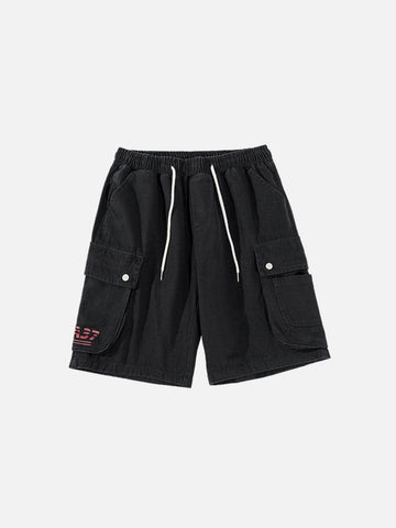 Makersluxe® - Pocket Patchwork Shorts