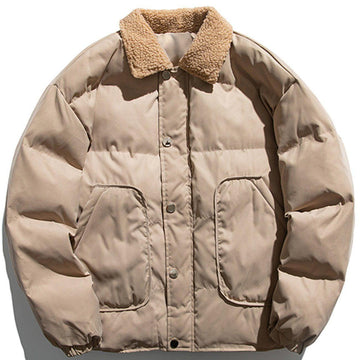 Makersluxe® - Pocket Solid Winter Coat