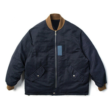 Makersluxe® - Pure Color Stitching Puffer Jacket