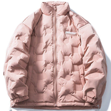 Makersluxe® - Seal Pattern Puffer Jacket