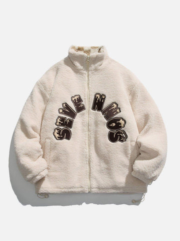 Makersluxe® - SEVENNOS Sherpa Winter Coat
