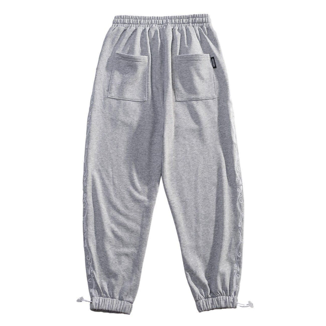 Makersluxe® - Side Bandana Print Drawstring Sweatpants