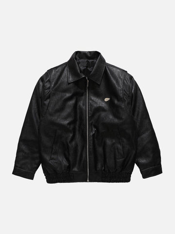 Makersluxe® - Skull Embroidery Winter Coat