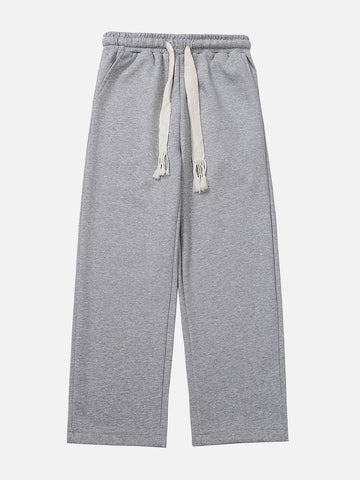 Makersluxe® - Solid Color Big Drawstring Sweatpants