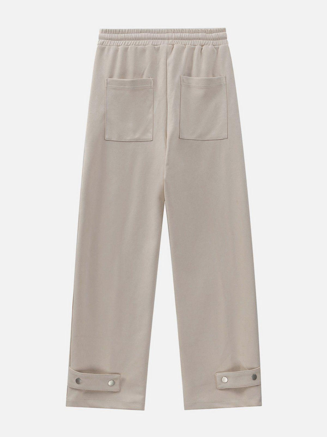 Makersluxe® - Solid Color Breasted Sweatpants