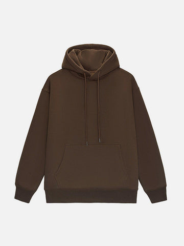 Makersluxe® - Solid Color Drawstring Hoodie