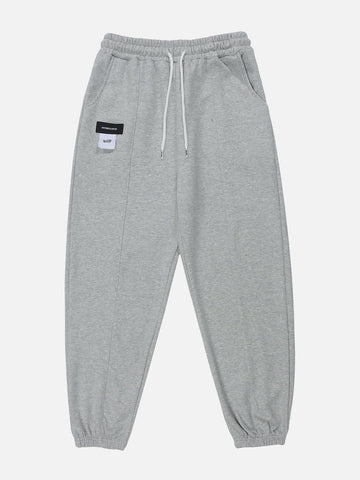 Makersluxe® - Solid Color Embroidery Sweatpants