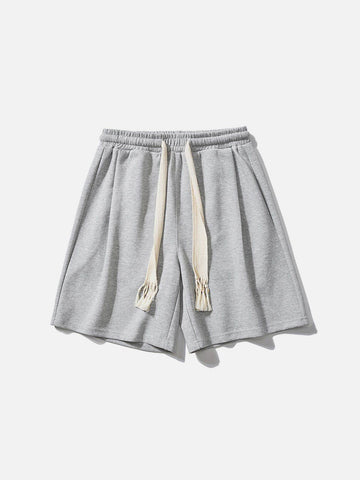 Makersluxe® - Solid Drawstring Shorts