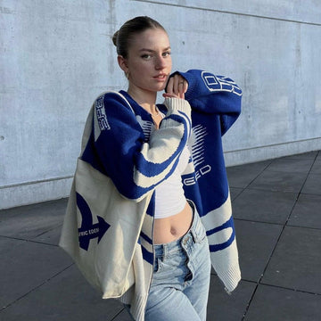 Makersluxe® - "SPEED" Racing Cardigan