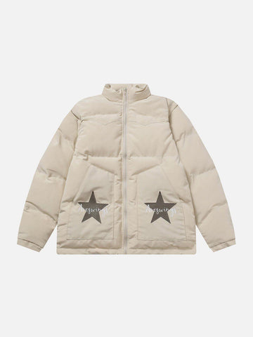 Makersluxe® - Star Detachable Winter Coat