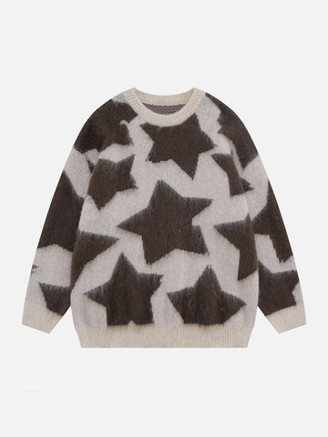 Makersluxe® - Star Stylish Forever Soft Sweater