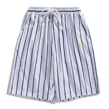 Makersluxe® - Stripe Drawstring Shorts