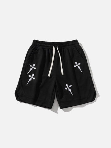 Makersluxe® - Towel Embroidery Sports Shorts
