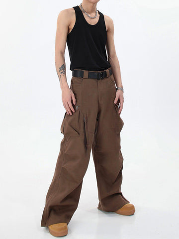 Sneakerland® - Vintage Loose High Waist Pants