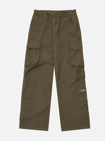 Sneakerland® - Vintage Multi-pocket Cargo Pants