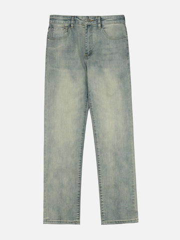 Makersluxe® - Vintage Washed Gradient Jeans