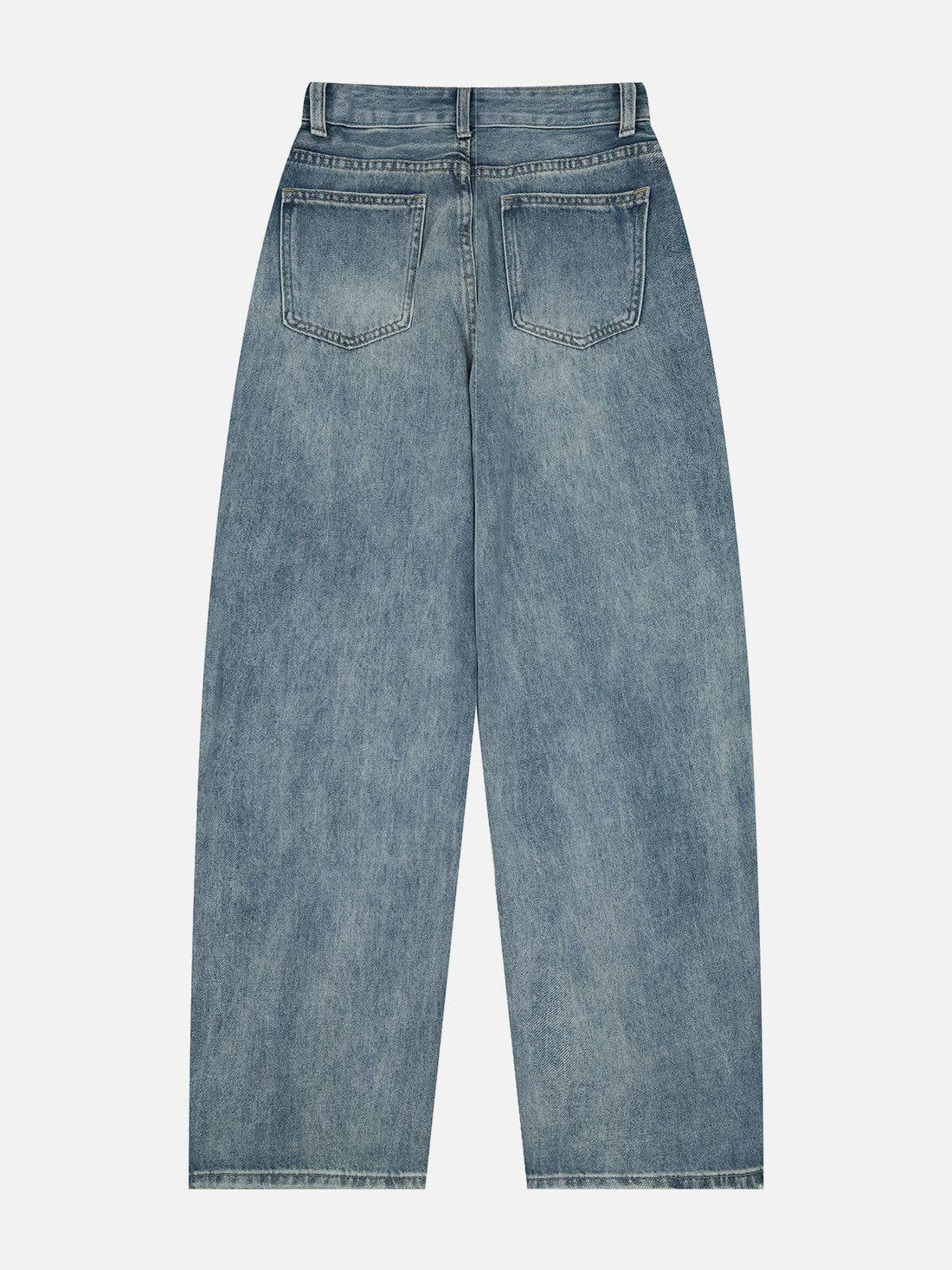 Makersluxe® - Washed Embroidery Jeans