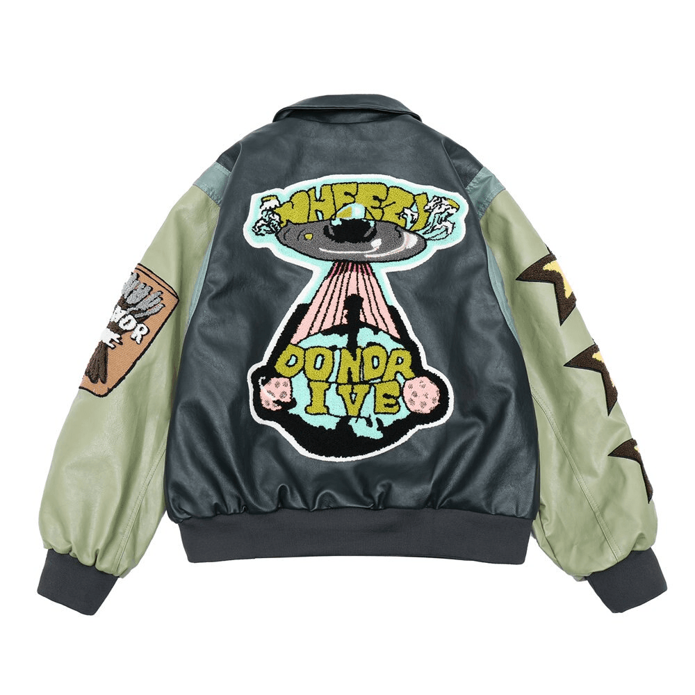 Makersluxe® - WHEEZY Baseball Jacket