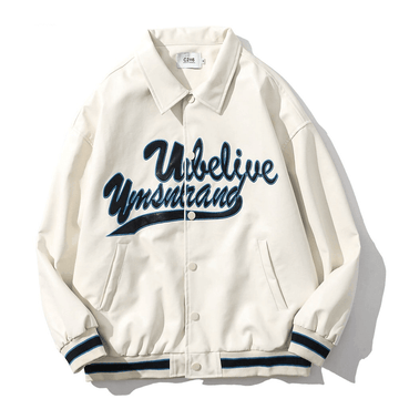 Makersluxe® - White BELIVE Jacket