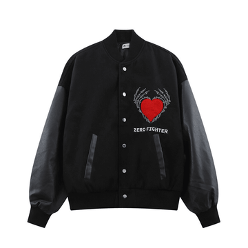Makersluxe® - ZERO FIGHTER Baseball Jacket