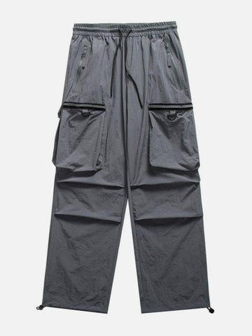Sneakerland® - Zip Multi-Pocket Cargo Pants