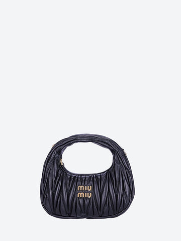 Miu Miu Women Matelasse Leather Handbag