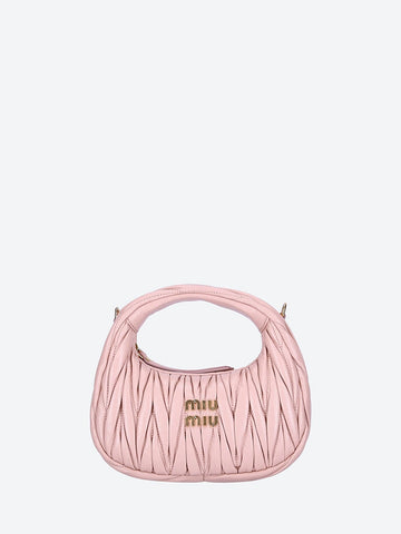 Miu Miu Women Matelasse Leather Handbag