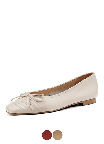 Makersluxe Shoes Charo Women's Leather Flat Shoes