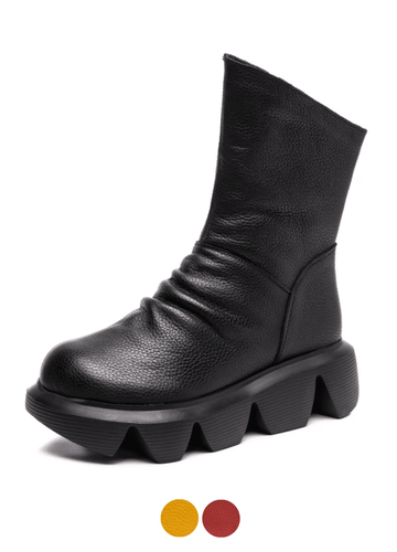 Makersluxe Shoes Ursula Women's Platform Ankle Boots