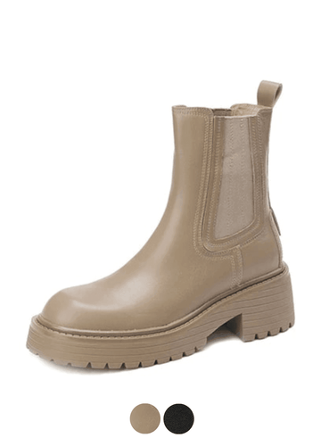 Makersluxe Shoes Cira Women's Leather Ankle Chelsea Boots
