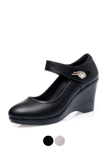 Makersluxe Shoes Lucy Women's Wedge Platform Shoes