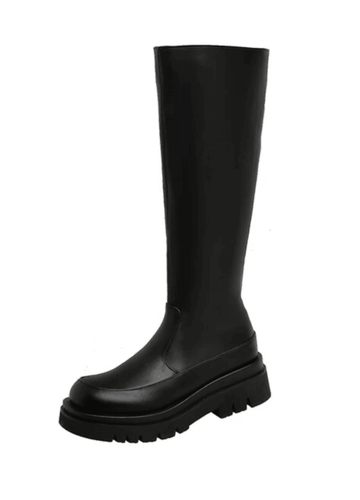 Makersluxe Shoes Olga Women's Long Leather Boots