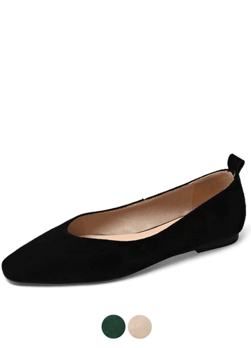 Makersluxe Shoes Norkis Women's Leather Casual Flat Shoes