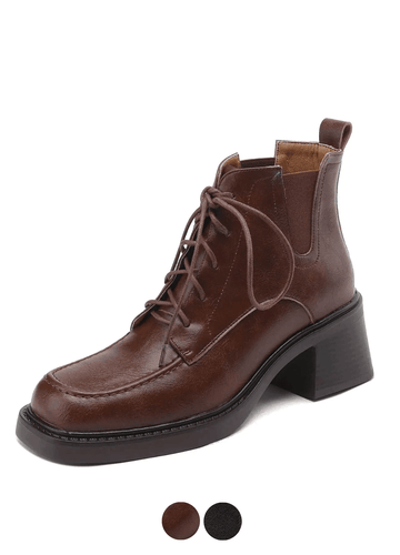 Makersluxe Shoes Celia Women's Western Leather Boots