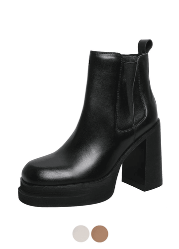 Makersluxe Shoes Cony Women's Square Toe Platform Boots