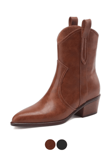 Makersluxe Shoes Taila Women's Chelsea Short Boots