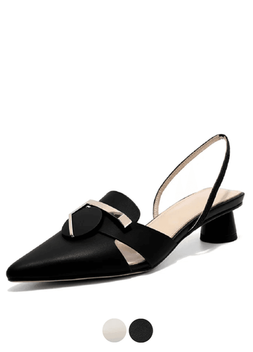 Makersluxe Shoes Briyi Women's Pointed Toe Sandal
