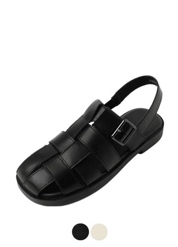 Makersluxe Shoes Charito Women's Comfortable Leather Sandals
