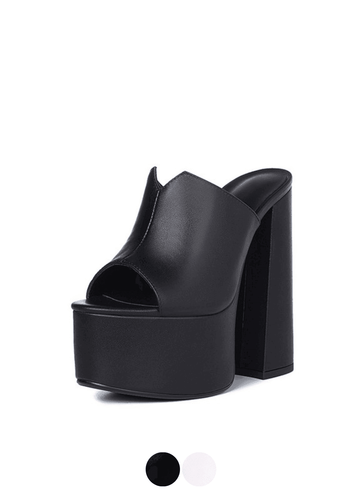 Makersluxe Shoes Archi Women's High Heel Platform Sandals