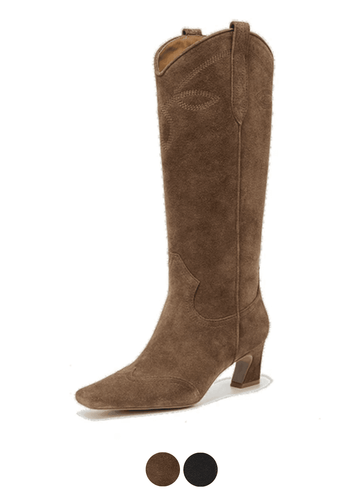 Makersluxe Shoes Malli Women's Long Leather Boots