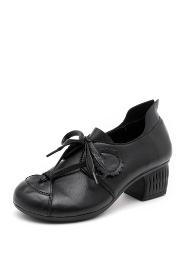 Makersluxe Shoes Hanna Women's Lace-Up Pumps