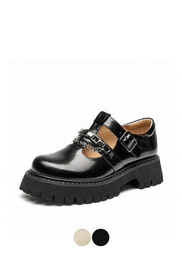 Makersluxe Shoes Oz Women's Leather Platform Shoes