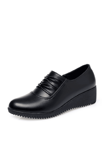 Makersluxe Shoes Amery Women's Wedges Platform Shoes