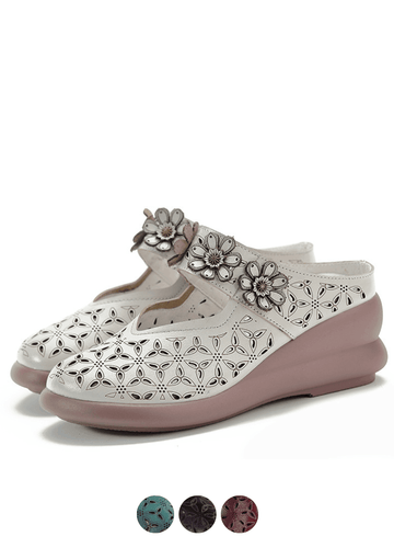 Makersluxe Shoes Nelva Women's Wedges Sandal