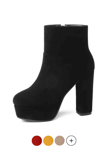 Makersluxe Shoes Karola Women's Platform Ankle Boots