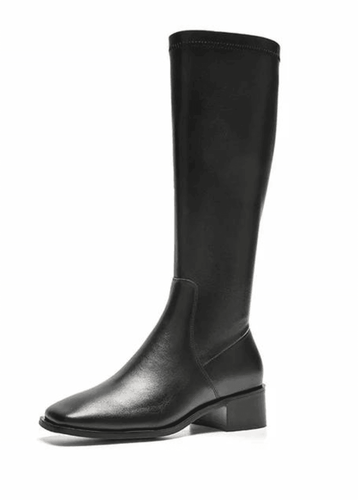 Makersluxe Shoes Kumail Women's Leather Knee High Boots