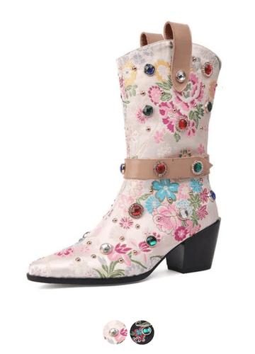 Makersluxe Shoes Clariza Women's Western Boots