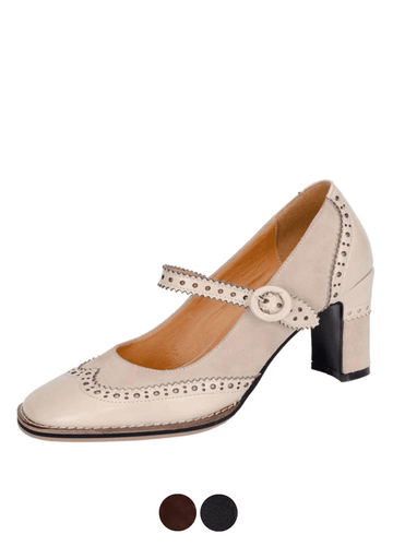 Makersluxe Shoes Albany Women's Brogues Pump Shoes