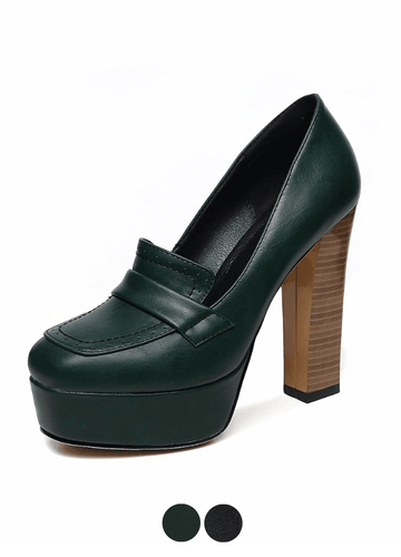 Makersluxe Shoes Fausta Women's High Heels Pump Shoes