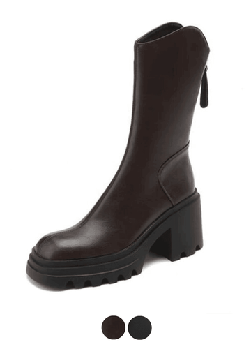 Makersluxe Shoes Bruna Women's Mid Calf Boots